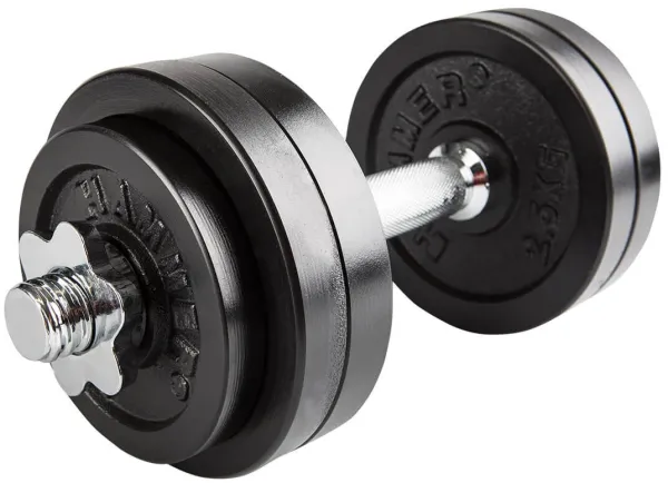 Finnlo Dumbbell Set Black Justerbar Håndvekt 15kg